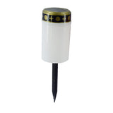 Maxbell Solar Candle Light IP65 Waterproof Memorial Lamp for Garden White Black A