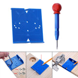 Maxbell Hinge Opening Locator DIY Tools Punch for Furniture Cupboard Accessories