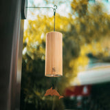 Maxbell Bamboo Wooden Wind Chime Chord Tuned for Outdoor Indoor Ornament G chords