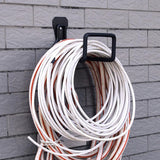 Maxbell Heavy Duty Graden Hose Reel Stand Bracket Water Pipe Hanger for Garage 19.5x12x13.5cm