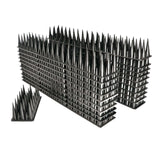 Maxbell 20Pcs Bird Repellent Spikes Keep Birds Away Guard for Fence Outside Garden
