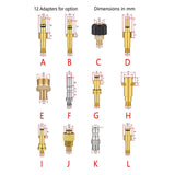 Maxbell Pressure Washer Adapter Washer Fittings Brass for Power Washer Sprayer D