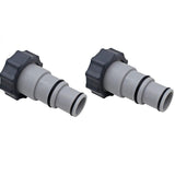 Maxbell 2 Pieces Replacement Hose Adapters with Collar for Threaded Connection