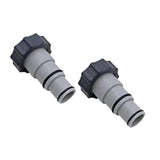 Maxbell 2 Pieces Replacement Hose Adapters with Collar for Threaded Connection