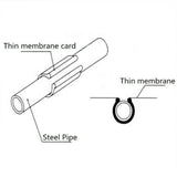 Maxbell 10 Pieces Greenhouse Frame Pipe Tube Pipe Buckle for Garden Farm 32mm