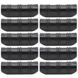 Maxbell 10 Pieces Greenhouse Frame Pipe Tube Pipe Buckle for Garden Farm 32mm