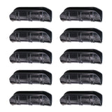 Maxbell 10 Pieces Greenhouse Frame Pipe Tube Pipe Buckle for Garden Farm 32mm