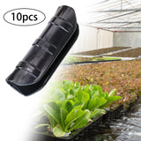 Maxbell 10 Pieces Greenhouse Frame Pipe Tube Pipe Buckle for Garden Farm 32mm