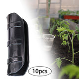 Maxbell 10 Pieces Greenhouse Frame Pipe Tube Pipe Buckle for Garden Farm 32mm