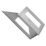 Maxbell Multifunctional Square 45/90/135 Degree Gauge Angle Ruler Measuring Tool