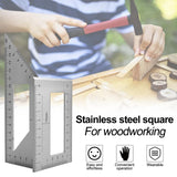 Maxbell Multifunctional Square 45/90/135 Degree Gauge Angle Ruler Measuring Tool