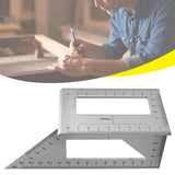 Maxbell Multifunctional Square 45/90/135 Degree Gauge Angle Ruler Measuring Tool