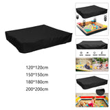 Maxbell Garden Sandbox Cover for Sand and Toys Away from Dust and Rain  120X120cm