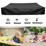 Maxbell Garden Sandbox Cover for Sand and Toys Away from Dust and Rain  120X120cm