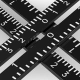 Maxbell Aluminium Alloy Multi Angle Ruler Positioning Tools for Carpenter 6 Section