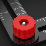 Maxbell Aluminium Alloy Multi Angle Ruler Positioning Tools for Carpenter 6 Section