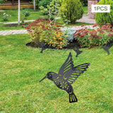 Maxbell Bird Silhouettes Statue Bird Art Sculpture for Backyard Tree Decoration