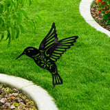 Maxbell Bird Silhouettes Statue Bird Art Sculpture for Backyard Tree Decoration