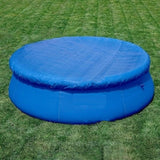 Maxbell Swimming Pool Cover Round Waterproof Dustproof Protection Mat Diameter 244cm