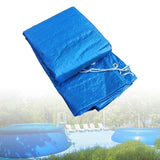 Maxbell Swimming Pool Cover Round Waterproof Dustproof Protection Mat Diameter 244cm