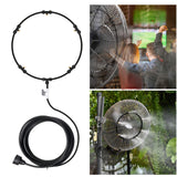 Maxbell Outdoor Misting System Fan Cooling Kit 3/4