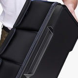 Maxbell 600D Waterproof Tool Bag Storage Hand Bag with Multi Pockets 16in Deep Blue