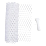 Maxbell Chicken Wire Frame Poultry Fencing Decorative Protective for Outdoor Safety White