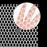 Maxbell Chicken Wire Frame Poultry Fencing Decorative Protective for Outdoor Safety White