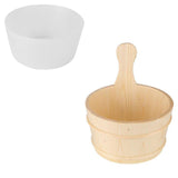 Maxbell Portable Sauna Bucket Inner Gallbladder Durable for Steam Room SPA Home