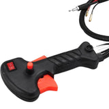 Maxbell Replacement Throttle Control Handle with Switch for Strimmer Accs Set