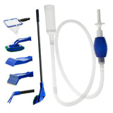 Maxbell Fish Aquarium Five Cleaning Kit Glass Brush fishing nets fishes tank Cleaner