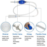 Maxbell Fish Aquarium Five Cleaning Kit Glass Brush fishing nets fishes tank Cleaner