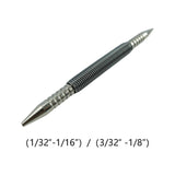 Maxbell Hammerless Center Punch Spring Loaded Double Ended for Door Pin Remove Small