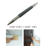 Maxbell Hammerless Center Punch Spring Loaded Double Ended for Door Pin Remove Small