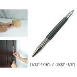 Maxbell Hammerless Center Punch Spring Loaded Double Ended for Door Pin Remove Small