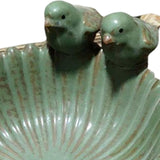 Maxbell Unique Bird Bowls Bird Succulent Plants Pot Furnishing for Patio Porch With holes