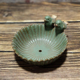 Maxbell Unique Bird Bowls Bird Succulent Plants Pot Furnishing for Patio Porch With holes