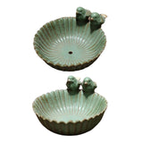 Maxbell Unique Bird Bowls Bird Succulent Plants Pot Furnishing for Patio Porch With holes