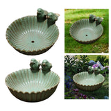 Maxbell Unique Bird Bowls Bird Succulent Plants Pot Furnishing for Patio Porch With holes