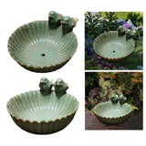 Maxbell Unique Bird Bowls Bird Succulent Plants Pot Furnishing for Patio Porch With holes