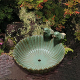 Maxbell Unique Bird Bowls Bird Succulent Plants Pot Furnishing for Patio Porch With holes