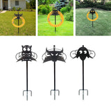 Maxbell Garden Hose Holder Storage Rack Freestanding for Lawn Outside Backyard owl