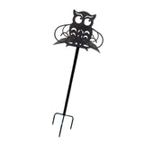 Maxbell Garden Hose Holder Storage Rack Freestanding for Lawn Outside Backyard owl