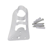 Maxbell Flagpole Holder Base White with Screws Mounting for Windsock Patio