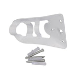 Maxbell Flagpole Holder Base White with Screws Mounting for Windsock Patio