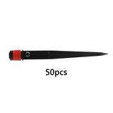Maxbell 50Pcs Drip Irrigation System Kit Dripper Self Watering Spikes Plant Flower Red