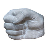 Maxbell Modern Planter Pot Concrete Cement Planter for Garden Home Decor Indoor Right Hand