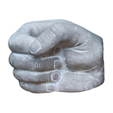 Maxbell Modern Planter Pot Concrete Cement Planter for Garden Home Decor Indoor Right Hand