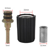 Maxbell Pipe Joint M22 Inner Wire Quick Connect Adapter for Pressure Washer Pipe A