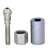 Maxbell Pipe Joint Washing Machine Accessories for Pressure Washer Steel Wire Pipe Inner Dia. 14mm B